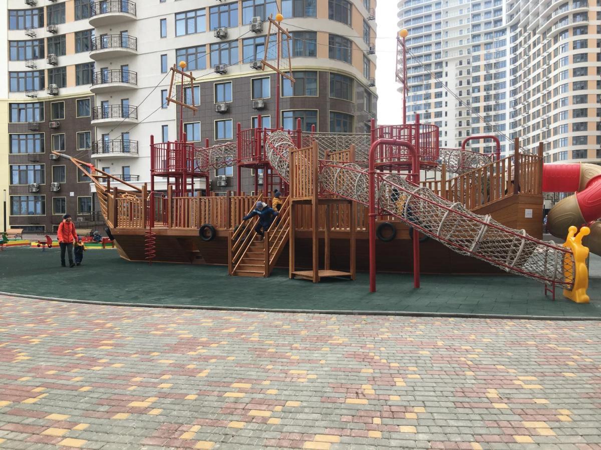 דירות אודסה Аркадия.Новая Квартира В 32 Жемчужине!!! מראה חיצוני תמונה